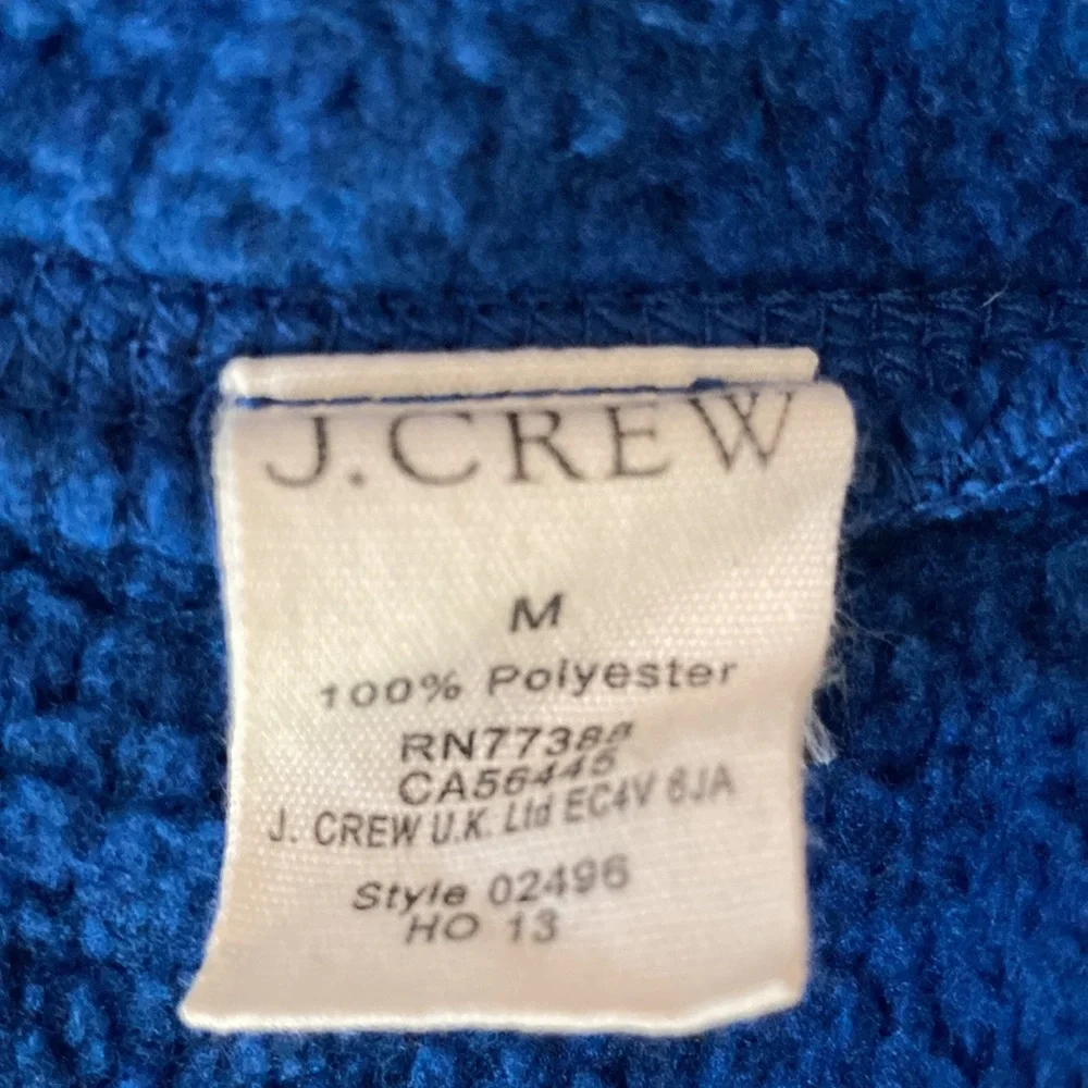 J Crew Trade & Co Sporting Goods Half-Zip Sweatshirt